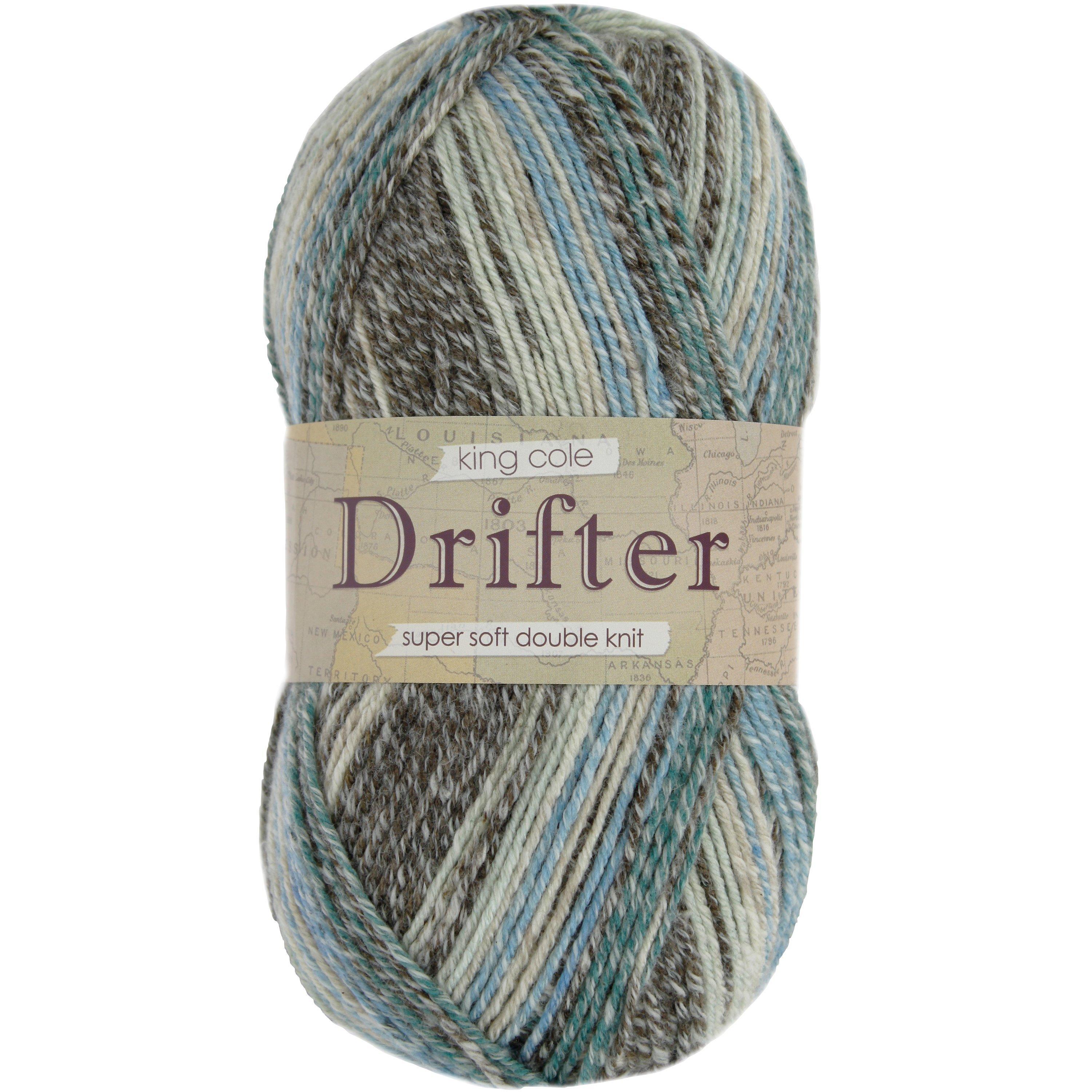 King Cole Drifter DK Yarn, 100g, Kentucky