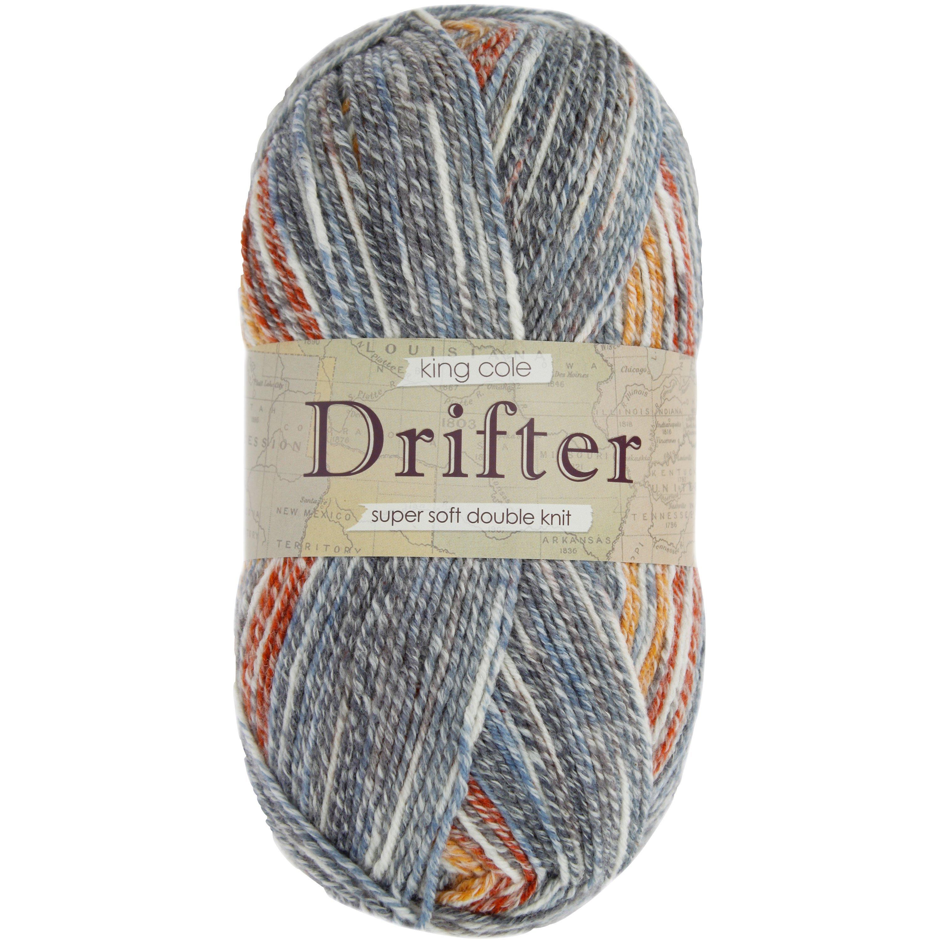King Cole Drifter DK Yarn, 100g, Boston