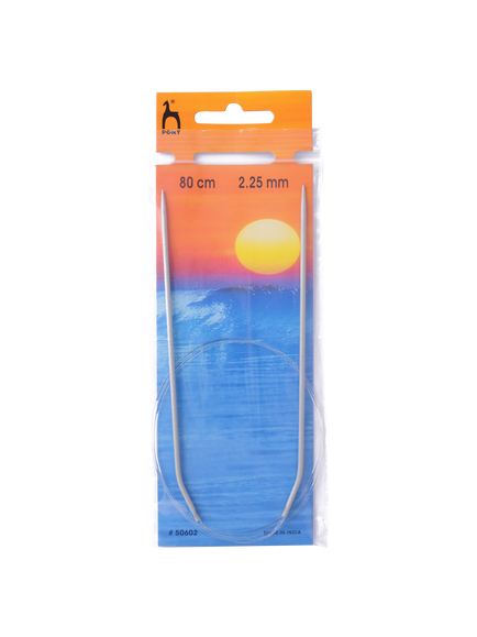 Pony 80cm Circular Knitting Needles, Grey