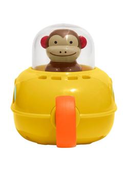 Skip Hop Pull and Go Monkey Submarine Bath Toy - view 2, 