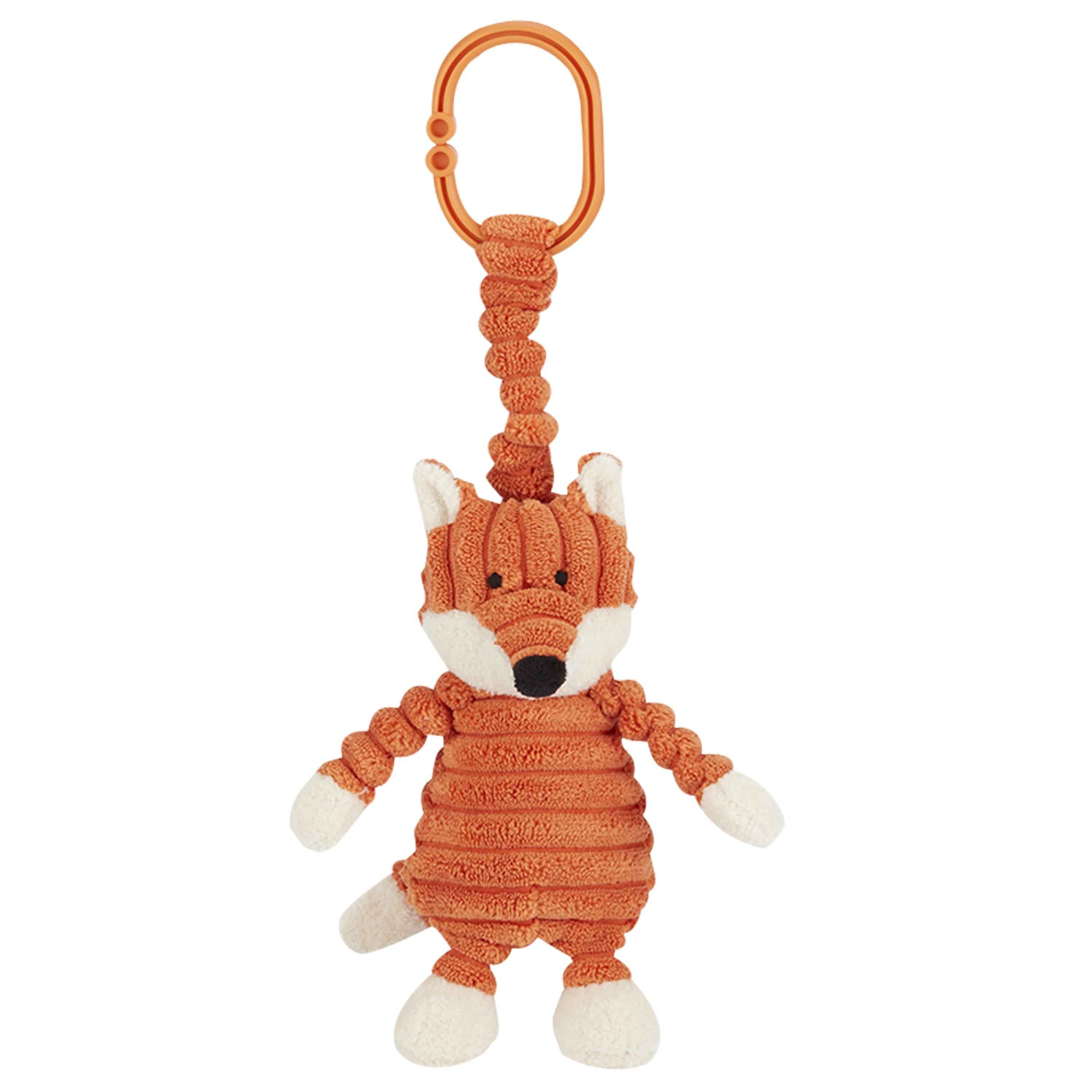 Jellycat Cordy Roy Baby Fox Jitter Soft Toy, One Size, Multi
