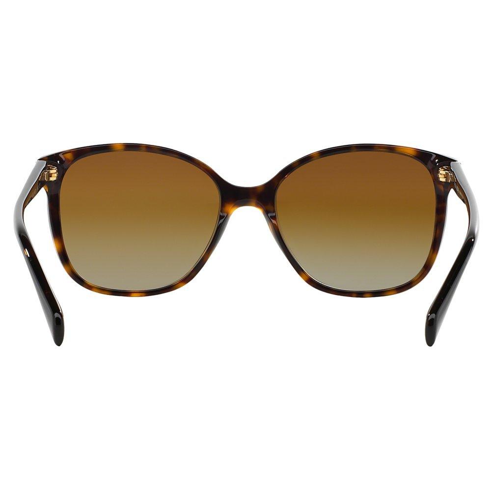 Prada PR01OS Polarised Square Sunglasses Tortoiseshell