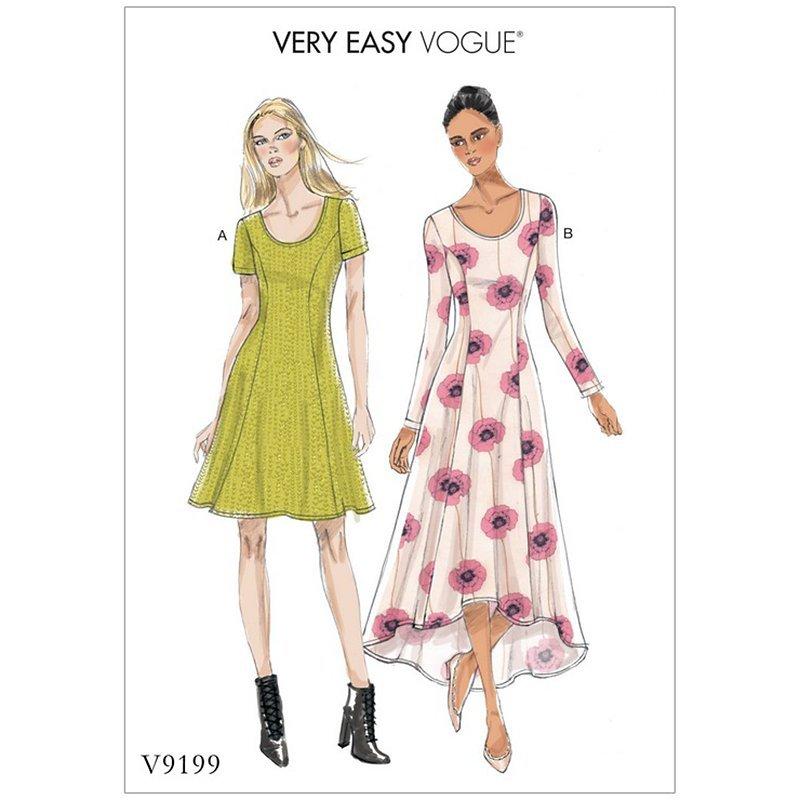 Vogue Women's Dress Sewing Pattern, 9199