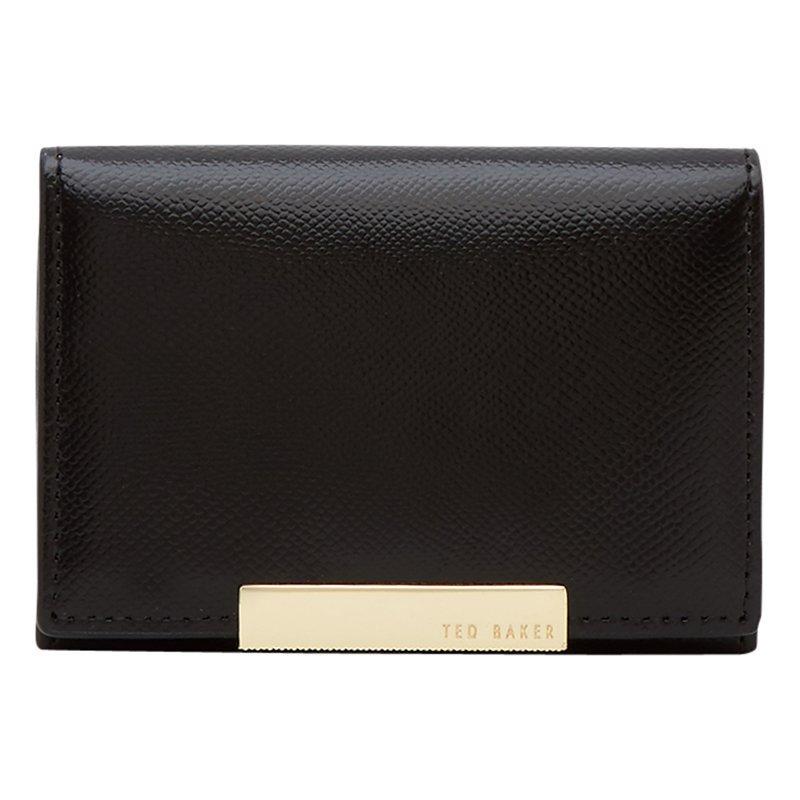 Ted Baker Marged Leather Coin Purse, Black