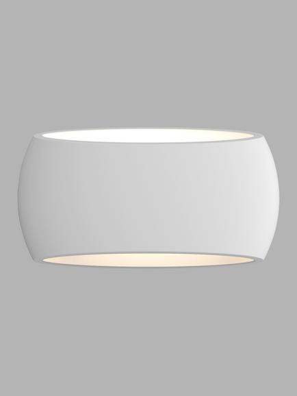 Astro Aria 300 Wall Light, White, White