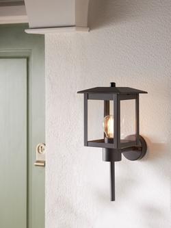 John Lewis Stowe Coach Lantern Outdoor Wall Light - view 2, 