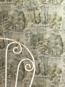 Sanderson Waterperry Wallpaper - view 2, Willow / Olive Dwap216283
