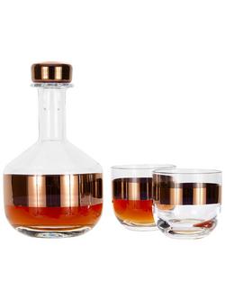 Tom Dixon Tank Whiskey Decanter, 1L - view 2, Copper