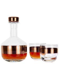 Tom Dixon Tank Whiskey Glass, Set of 2 - view 2, Copper