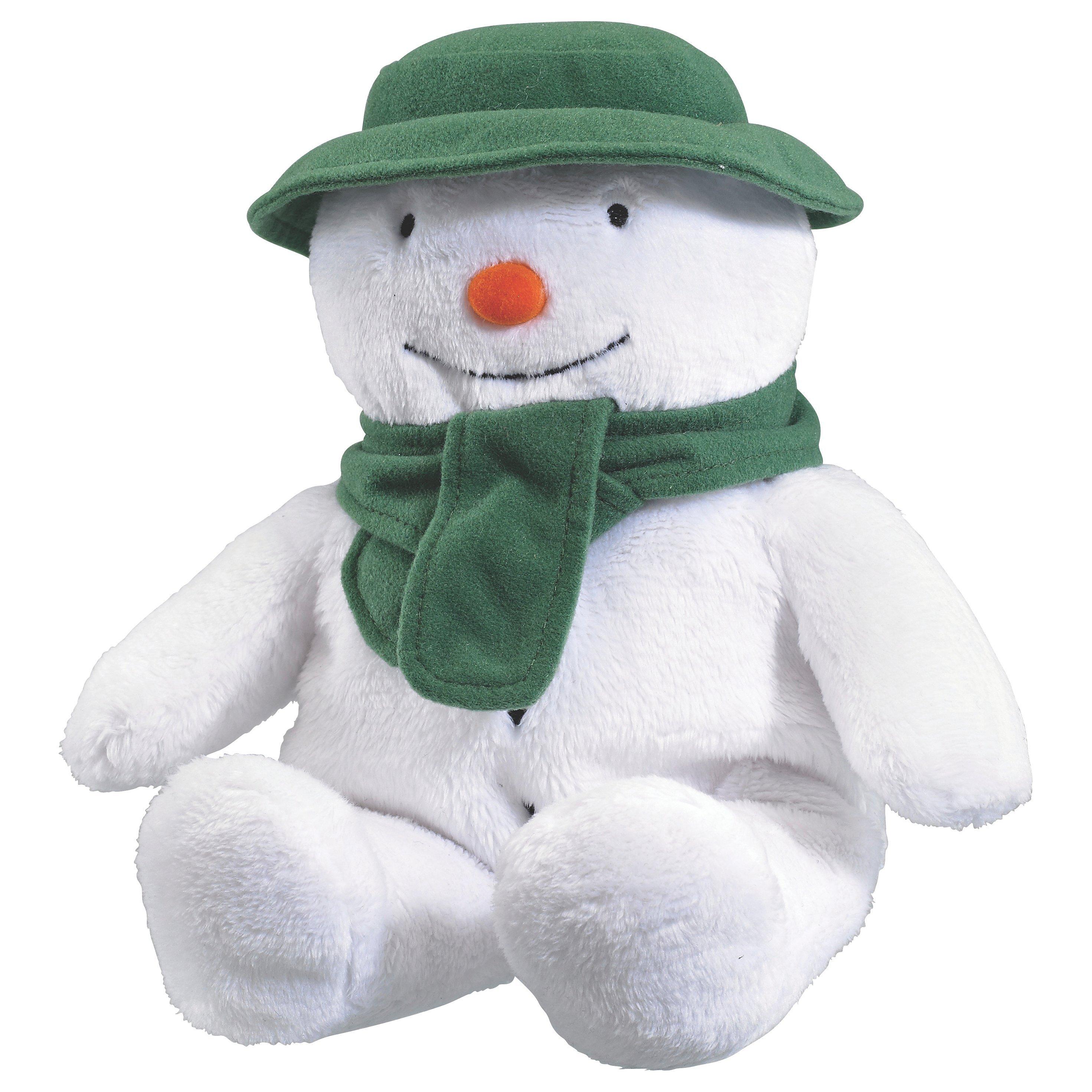 Snowman cuddly toy clearance