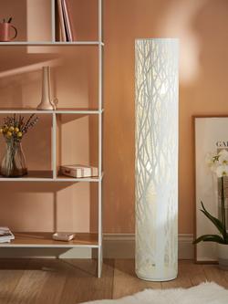 John Lewis Devon Floor Lamp - view 2, White