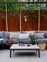 Astro Montparnasse Outdoor Pendant Porch Light, Polished Nickel