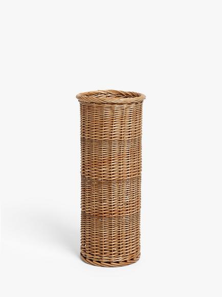John Lewis Modern Country Wicker Umbrella Stand, Natural