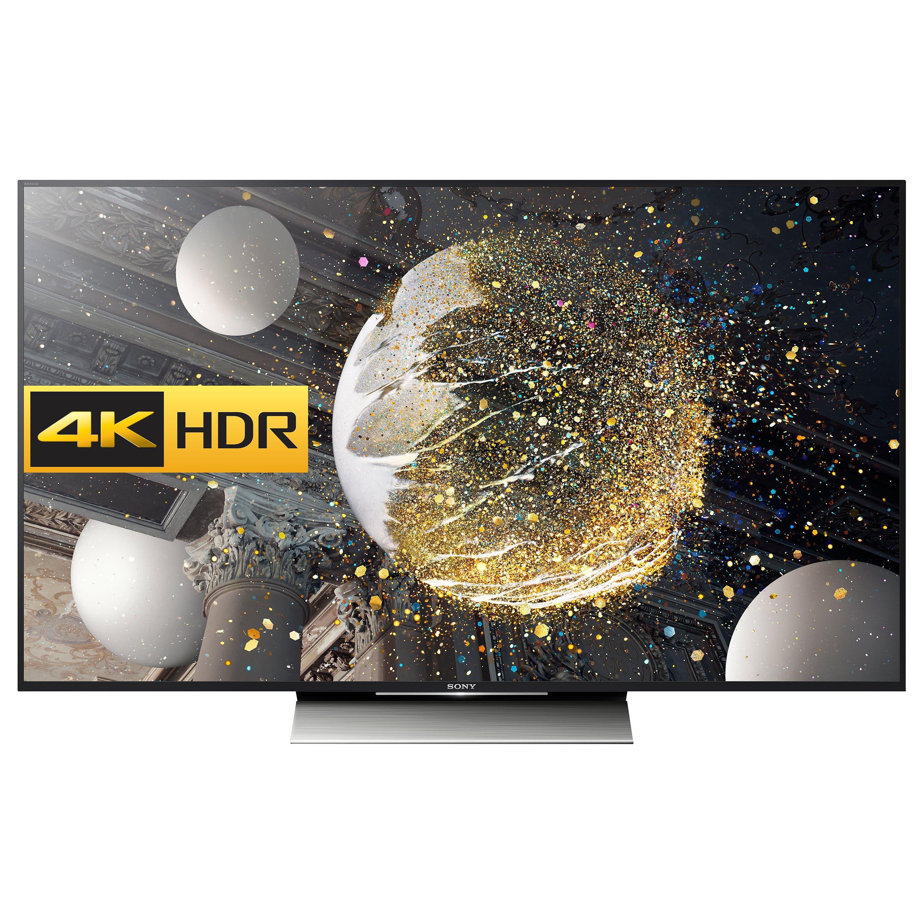 Sony Bravia 55XD8005 LED HDR 4K Ultra HD Android TV, 55" With Youview/Freeview HD & Silver Slate Design