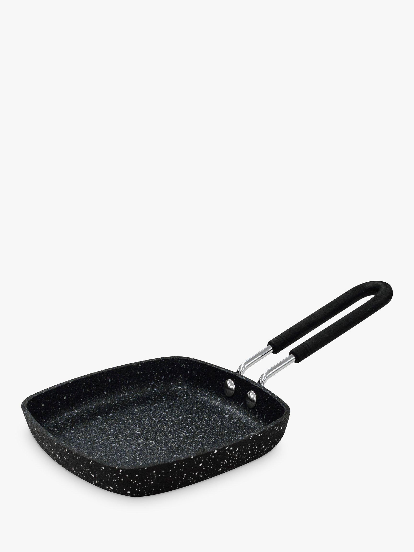 Eaziglide Neverstick2 Aluminium Non-Stick Square Egg Pan, 12.5cm