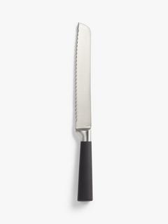John Lewis ANYDAY Soft Grip Stainless Steel Bread Knife, 20cm