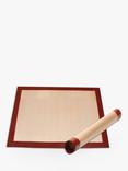 NoStik Silicone Roll and Pastry Preparation Mat, 30cm