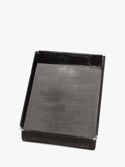 NoStik Non-Stick Oven Crisper Basket, Small, Black