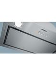 Siemens iQ500 LB78574GB 70cm Canopy Cooker Hood, Stainless Steel