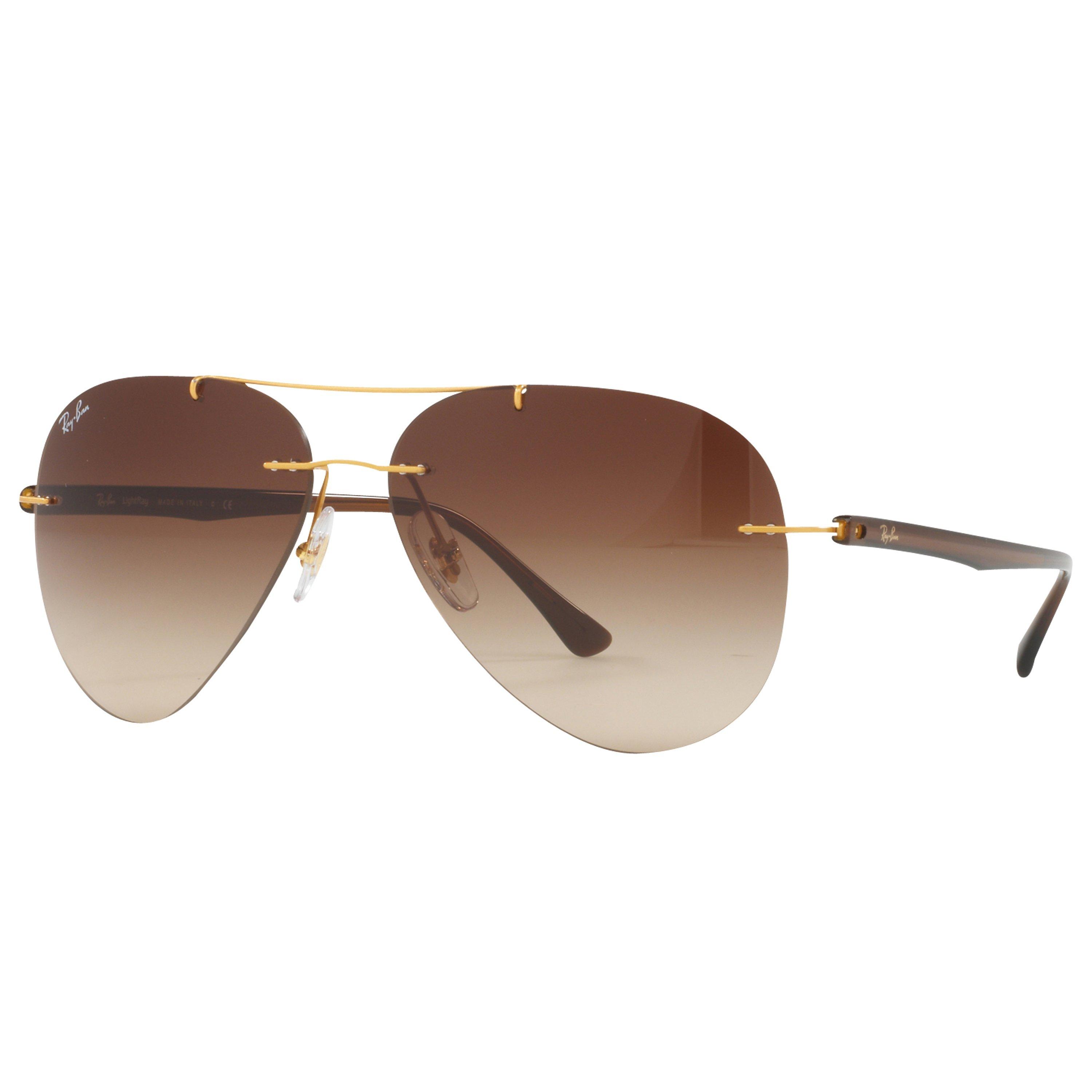Ray-Ban RB8058 Frameless Aviator Sunglasses