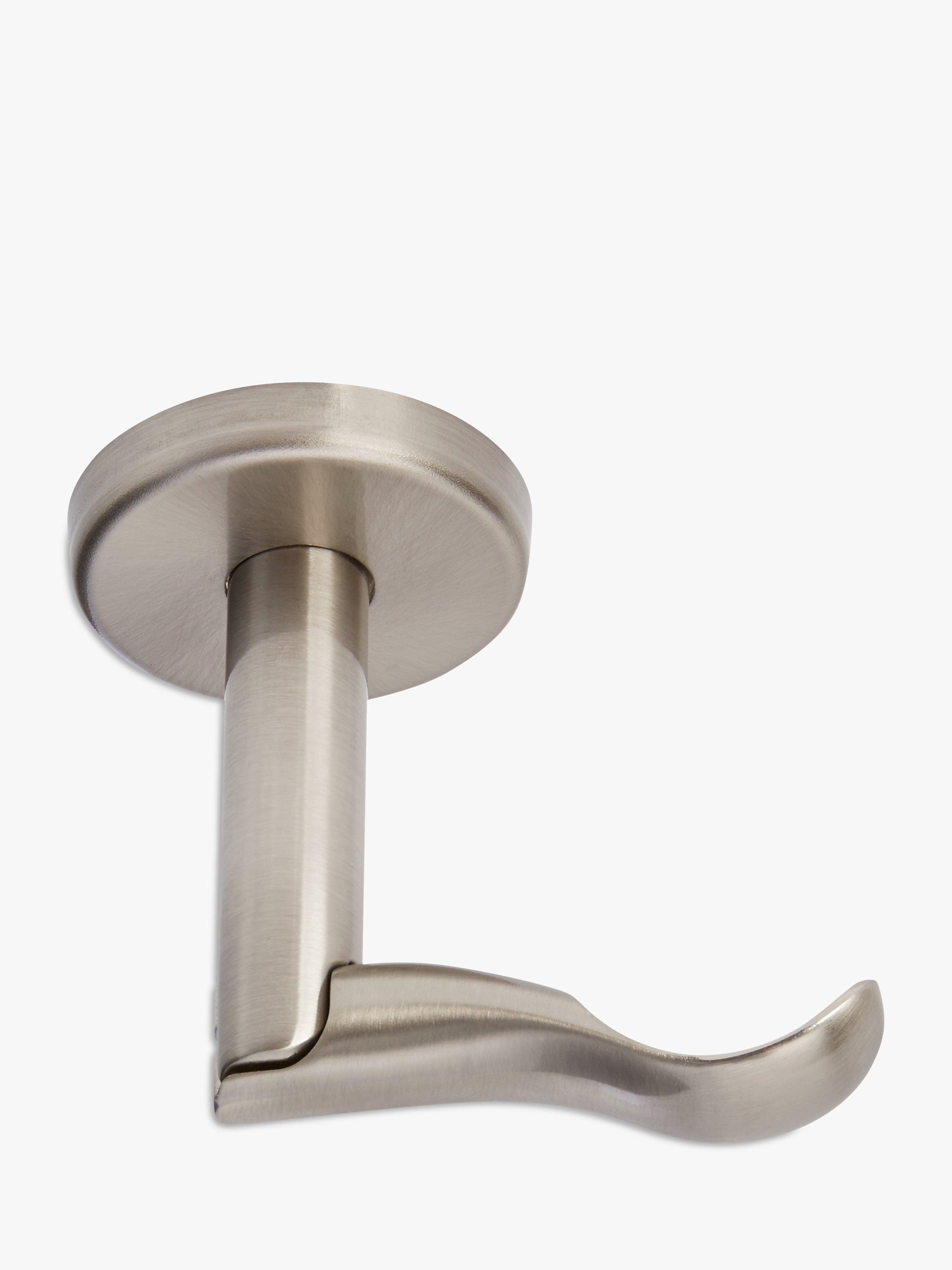 John Lewis Steel Traditional Ceiling Fix Passing Bracket, Dia.28mm