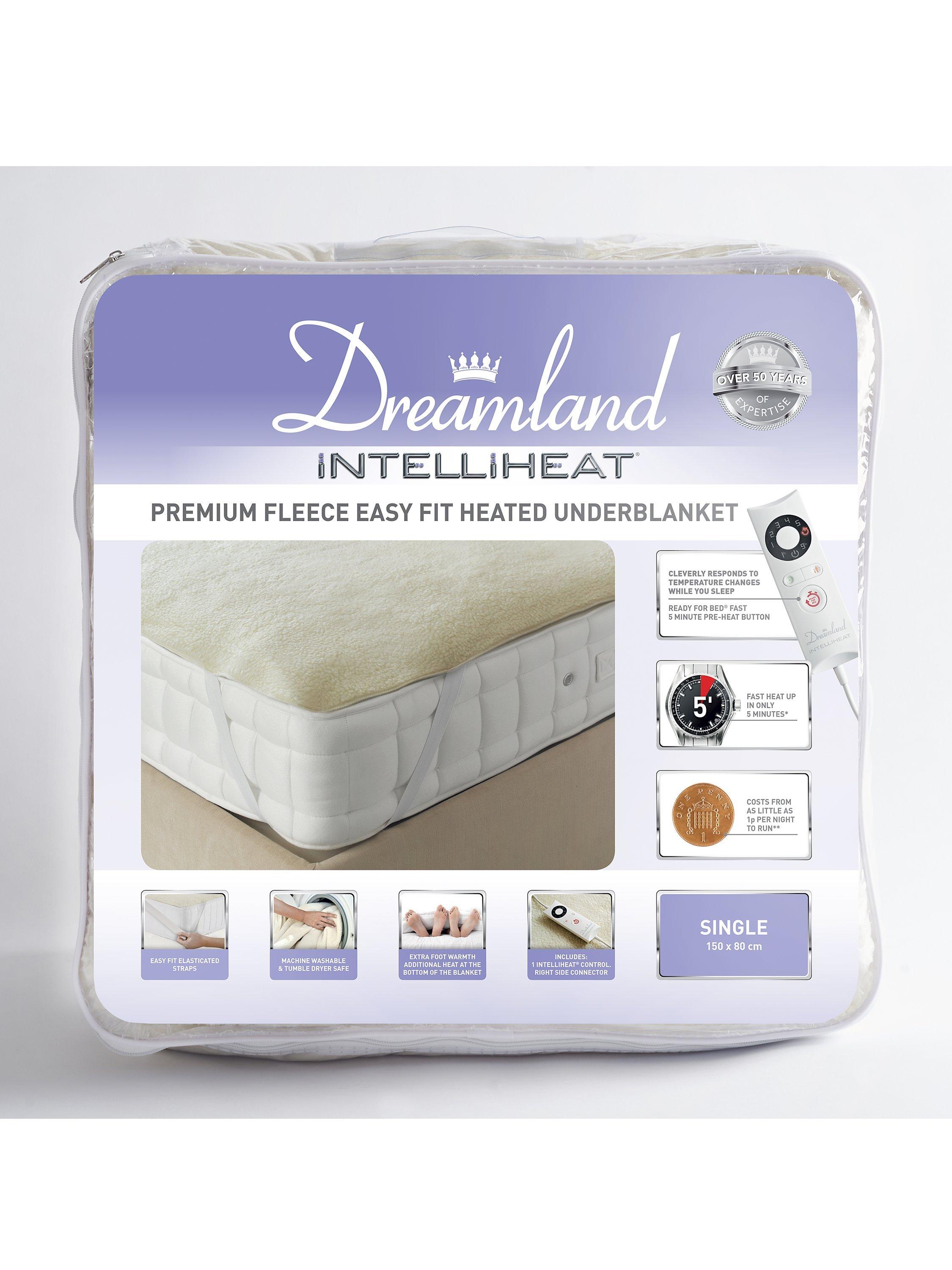 Dreamland Fleece Easy Fit Heated Electric Underblanket