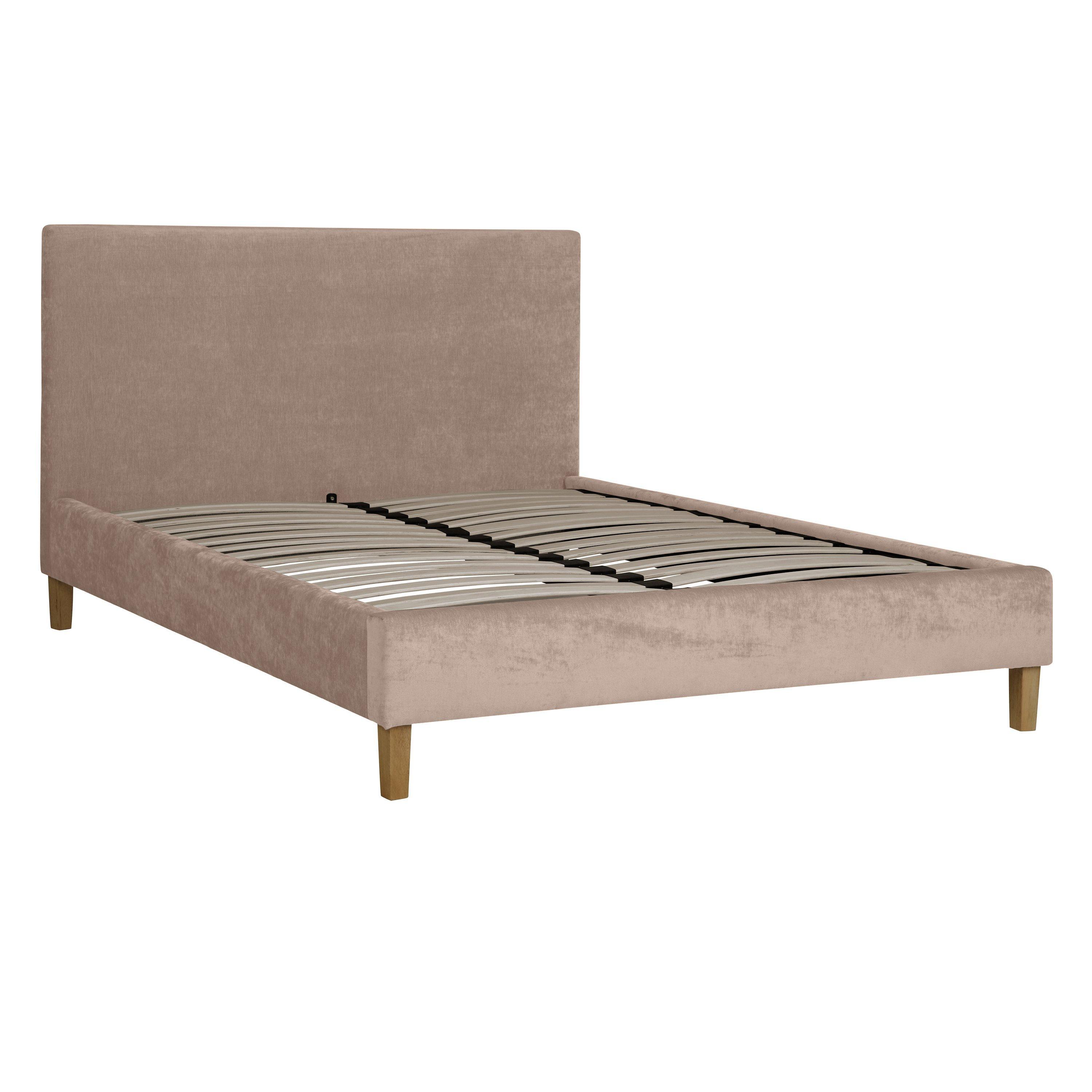 John Lewis & Partners Emily Bed Frame, Small Double, Mink