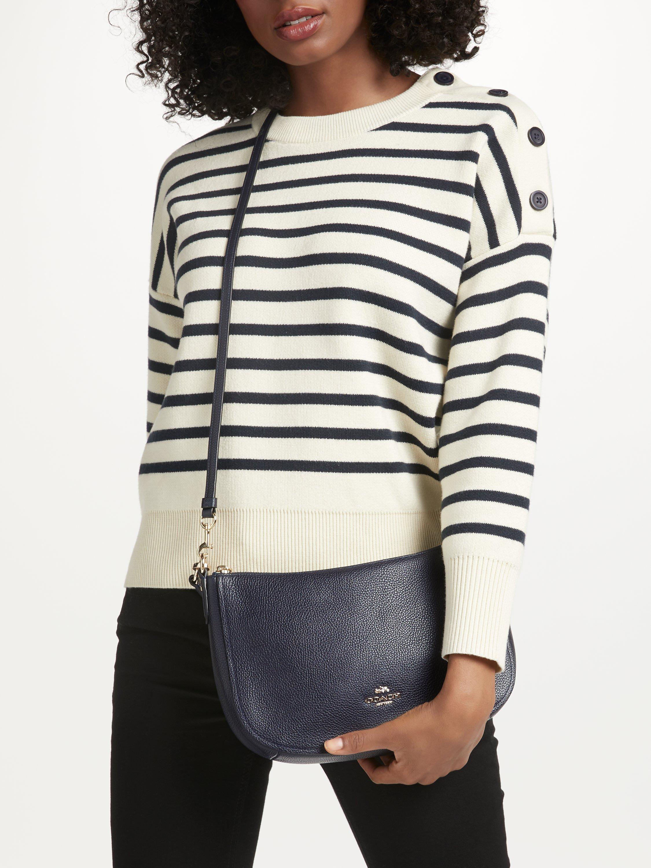 Coach chelsea crossbody in pebble leather store