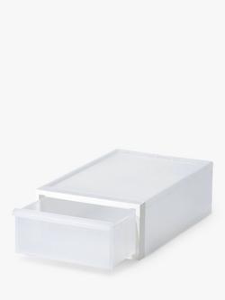 Like-it Stacking Storage Drawer, H16cm, Clear