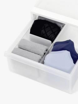 Like-it Stacking Storage Drawer, H31cm - view 2, Clear