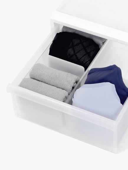 Like-it Stacking Storage Drawer, H31cm - view 2, Clear