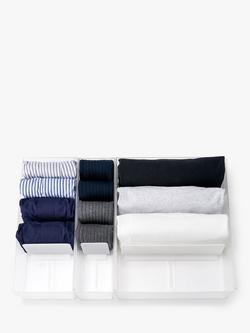 Like-it Socks Drawer Tidy - view 2, White