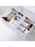 Like-it Modular Storage Drawer, Medium, W25.5cm, White