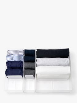 Like-it Lingerie Drawer Tidy - view 2, Clear