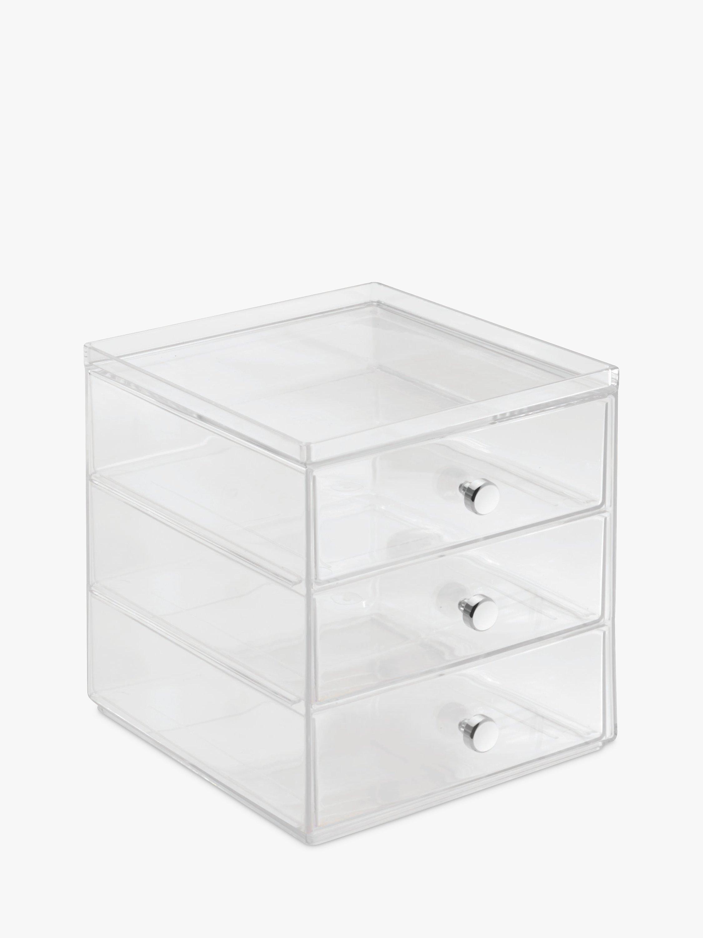 iDesign Plastic Storage Chest, 3 Drawer