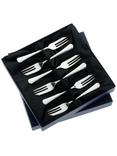 Arthur Price Grecian Stainless Steel Pastry Forks, Set of 6