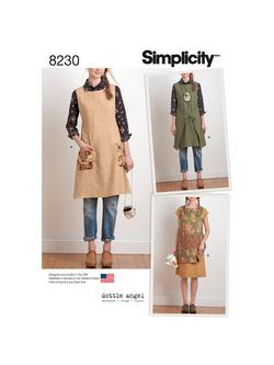 Simplicity Dottie Angel Sewing Pattern, 8230, A, 