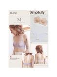 Simplicity Women's Lace Bra and Pants Sewing Pattern, 8229