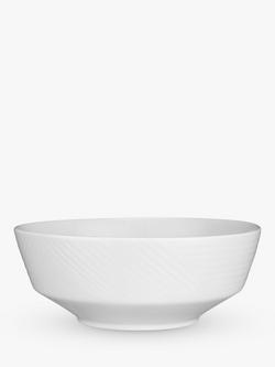 Design Project by John Lewis Porcelain Cereal Bowl, 16cm, White