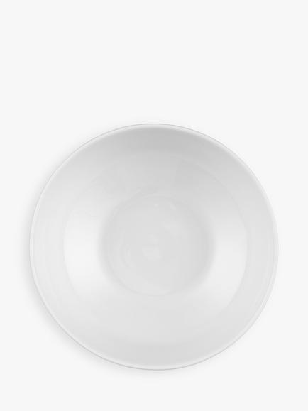 Design Project by John Lewis Porcelain Cereal Bowl, 16cm - view 2, White