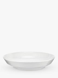 Design Project by John Lewis Porcelain Pasta Bowl, 24cm, White