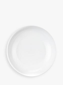 Design Project by John Lewis Porcelain Pasta Bowl, 24cm - view 2, White