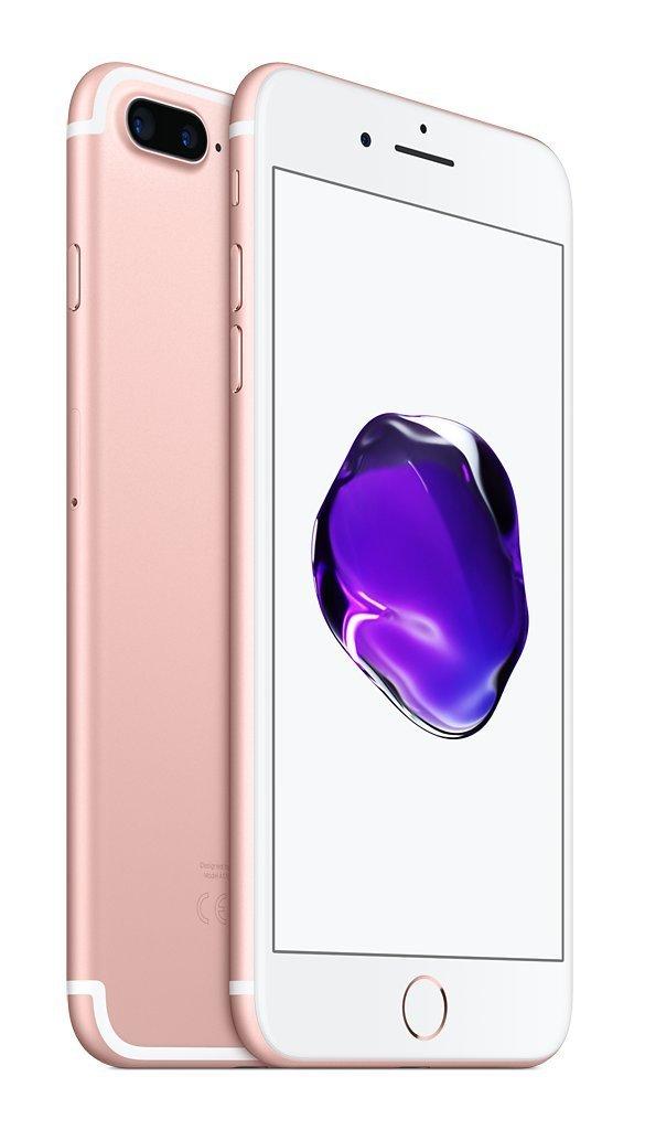Apple iPhone 7 Plus, iOS 10, 5.5", 4G LTE, SIM Free, 256GB, Rose Gold