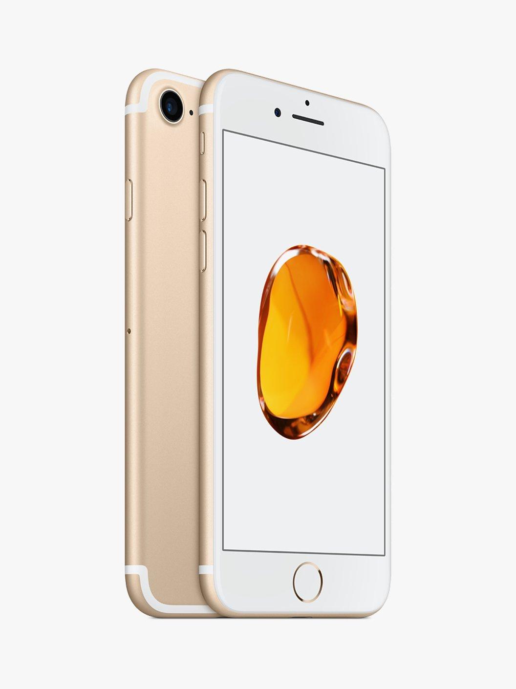 Apple iPhone 7, iOS 10, 4.7", 4G LTE, SIM Free, 32GB, Gold