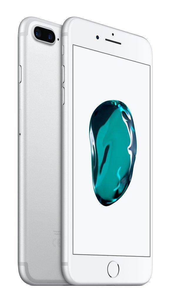 Apple iPhone 7 Plus, iOS 10, 5.5", 4G LTE, SIM Free, 256GB, Silver