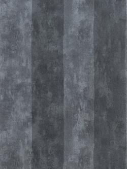 Designers Guild Parchment Stripe Paste the Wall Wallpaper, Notting Hill Slate Pdg720/24