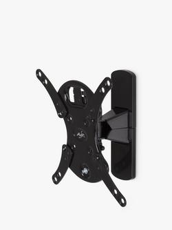 AVF JNL202 Tilt Wall Mount for TVs up to 43", for Solid & Stud Walls, Black, Black