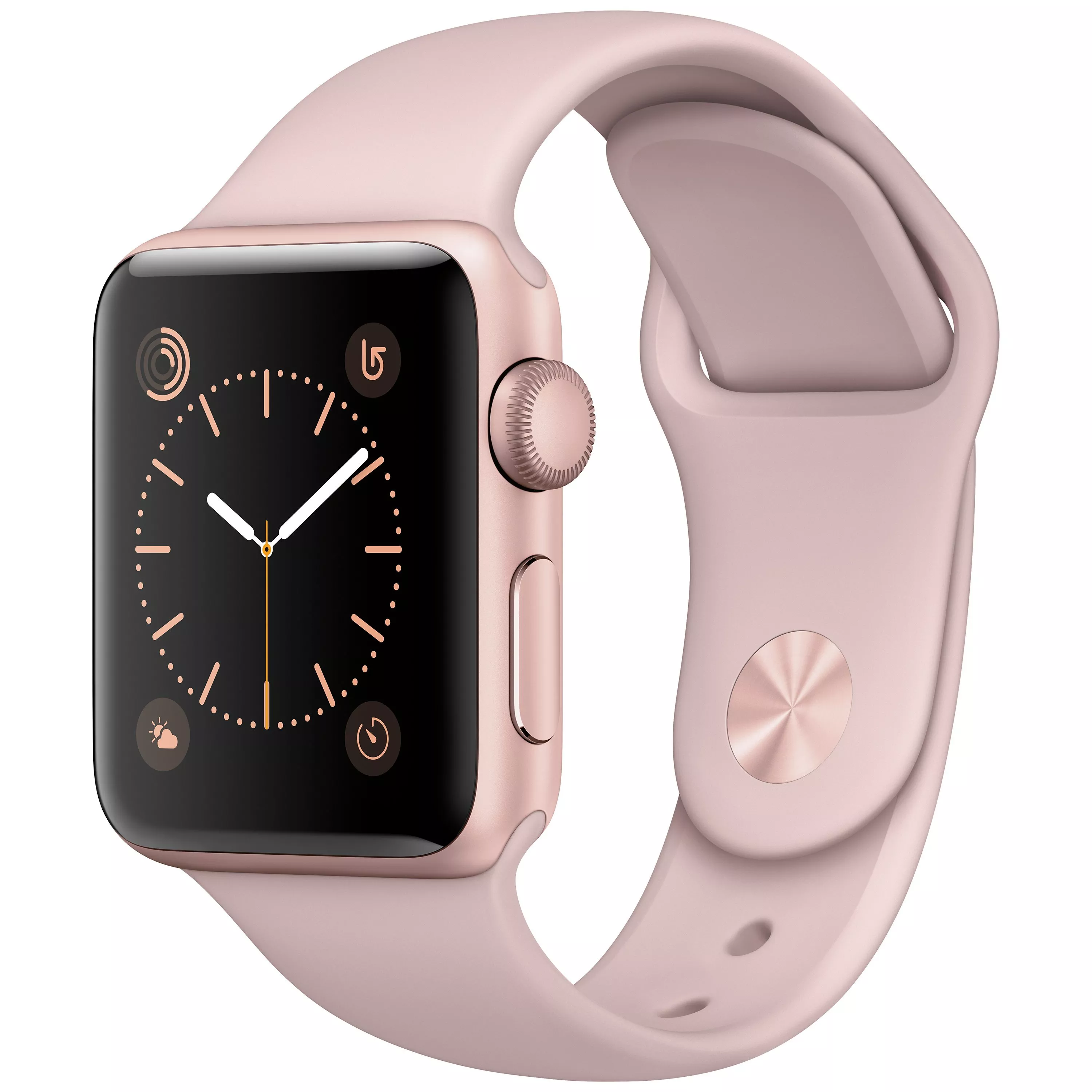 Apple Watch Series 1 38mm Rose Gold Aluminium Case with Sport Band Pink Sand