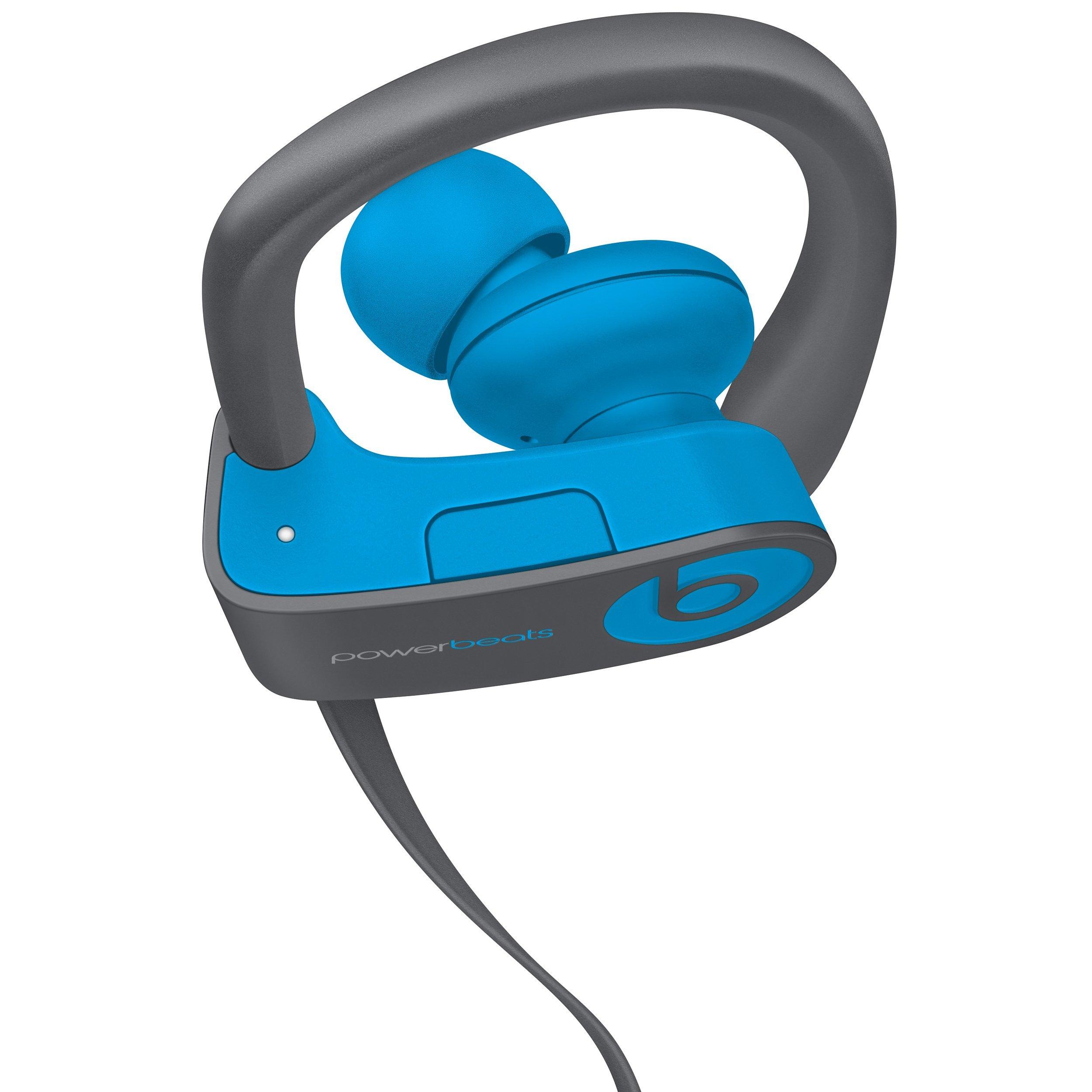 Powerbeats Wireless Bluetooth In Ear Sport Headphones with Mic Remote Flash Blue