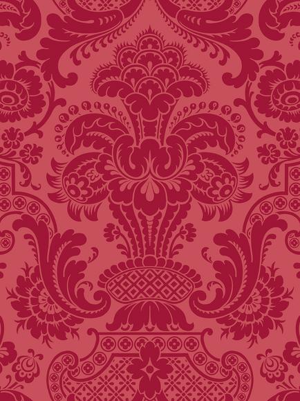 Cole & Son Mariinsky Petrouska Paste the Wall Wallpaper, Red 108/3014